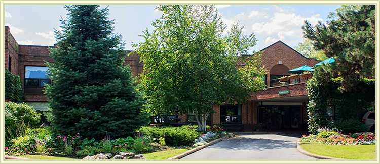 Front Entrance View of Tufford Retirement Manor